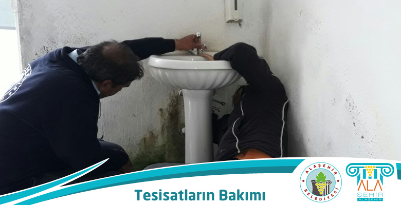 SIHHİ TESİSATLARIN BAKIMI YAPILDI