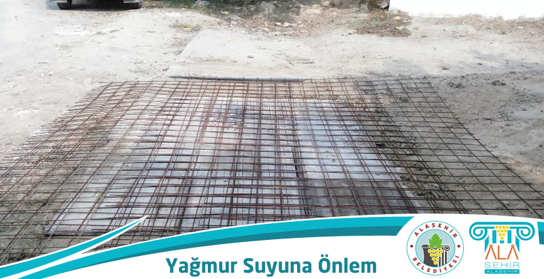 KİLLİK’TEKİ YAĞMUR SUYUNA ÖNLEM ALINDI