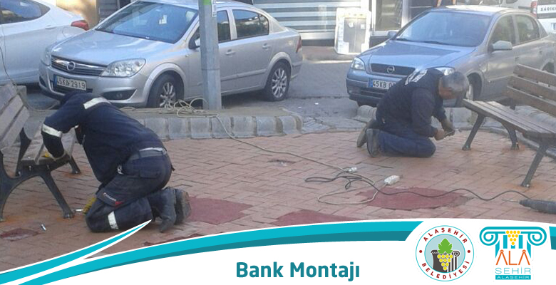 BELEDİYE BAHÇESİNE BANK