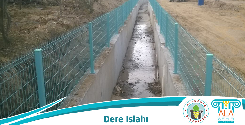 DERE ISLAHI SONRASI DOLGU VE REJLAJ STABİLİZEYLE SONUÇLANDI