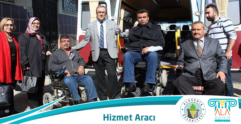 AEDD’YE ENGELLİLER HİZMET ARACI DESTEĞİ VERDİK