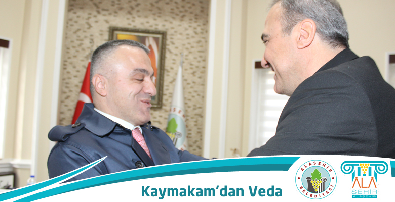 KAYMAKAM OSMAN BİLGİN VEDA ZİYARETİNE GELDİ