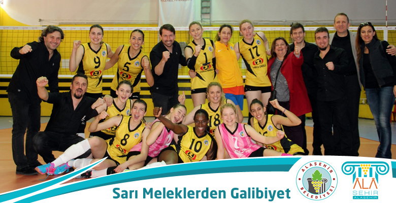 SARI MELEKLER” GALİBİYETLERİNE KALDIĞI YERDEN DEVAM EDİYOR