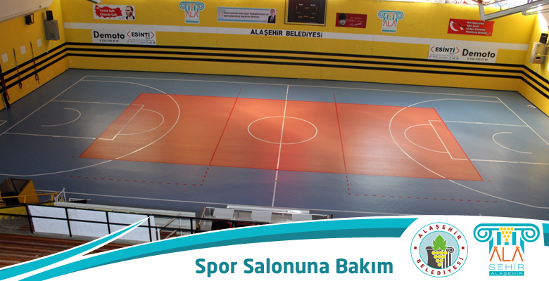 KAPALI SPOR SALONUNA AĞIR BAKIM