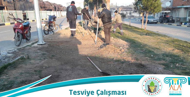 ÇAMLIK PARKA TESVİYE