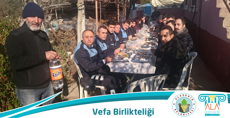ALAŞEHİR ZABITASINDAN VEFA BİRLİKTELİĞİ