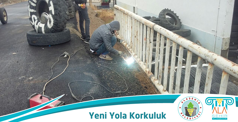 YENİ SANAYİ SİTESİNE YENİ YOL, YENİ YOLA YENİ KORKULUK