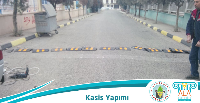 CUMHURİYET OKULUNUN ETRAFINA KASİS YAPILDI