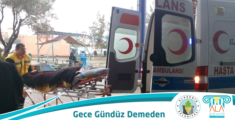 HASTA NAKİL ARAÇLARIMIZ  GECE GÜNDÜZ YOLLARDA