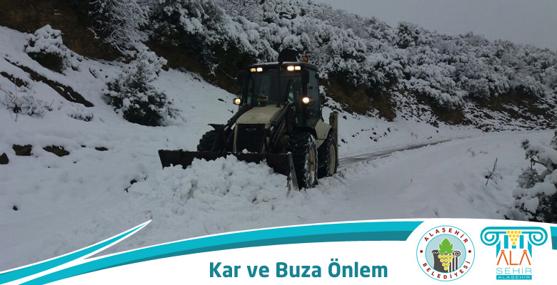 KAR VE BUZA ÖNLEM