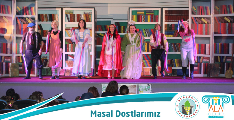 MASAL DOSTLARIMIZ  ZAMANA YOLCULUK  İSİMLİ TİYATRO