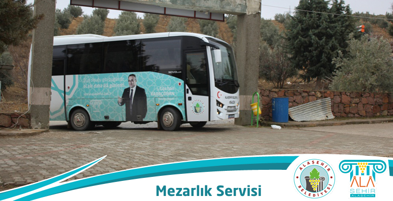 MEZARLIK ZİYARETLERİNE ÜCRETSİZ SERVİS