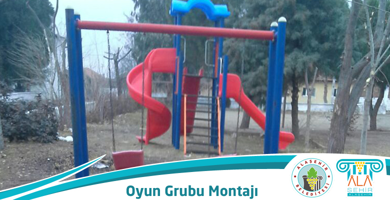 ALAŞEHİR BELEDİYESİNDEN IŞIKLAR MAHALLESİNE OYUN GRUBU