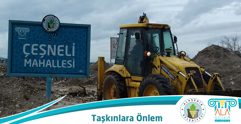 BELEDİYEDEN SEL VE TAŞKINLARA ÖNLEM