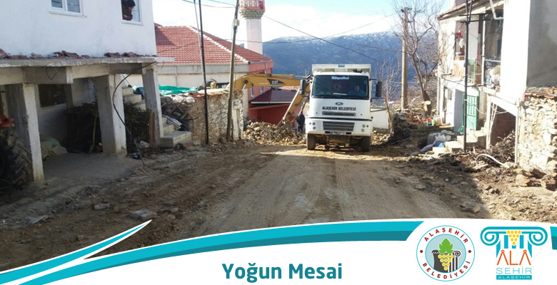 BELEDİYEDEN MESAİ