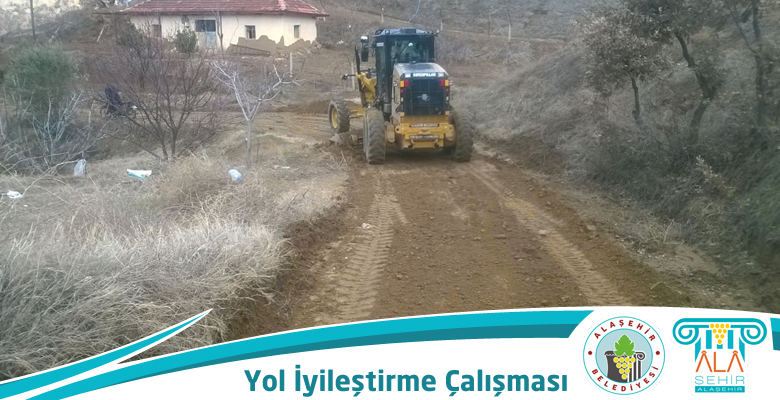 YOL İYİLEŞTİRME ÇALIŞMALARI ARALIKSIZ DEVAM EDİYOR