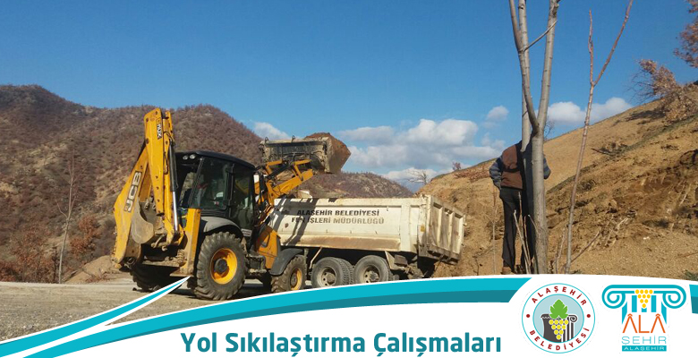 KIRSAL MAHALLELERDE YOL ÇALIŞMASI DEVAM EDİYOR