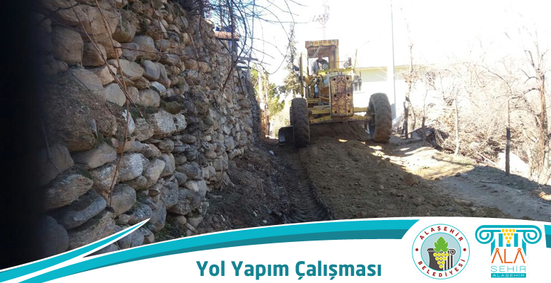 Yol Yapım Çalışmaları Hız Kesmeden Devam Ediyor