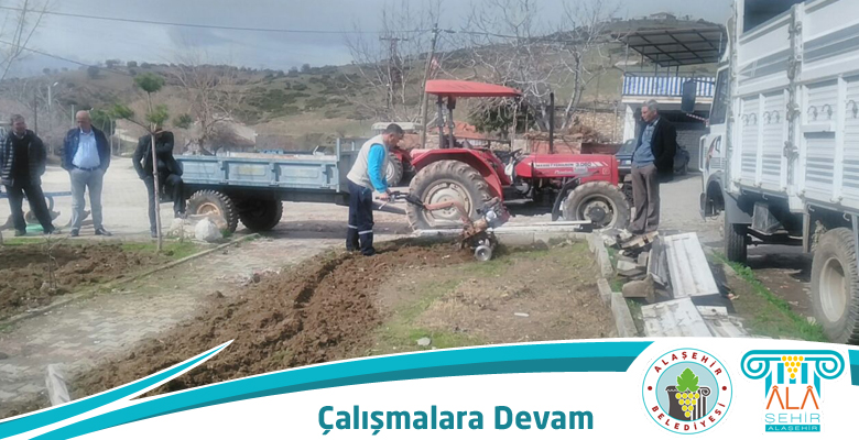 PARK BAHÇE EKİPLERİ SOĞANLI MAHALLESİNDE ÇALIŞMALARINA DEVAM EDİYOR