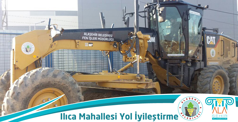 ILICA MAHALLESİNDE YOL İYİLEŞTİRME ÇALIŞMALARI YAPILDI
