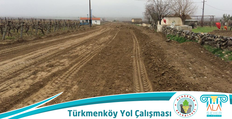 TÜRKMEN KÖY MAHALLESİNDE YOL ÇALIŞMALARI DEVAM EDİYOR