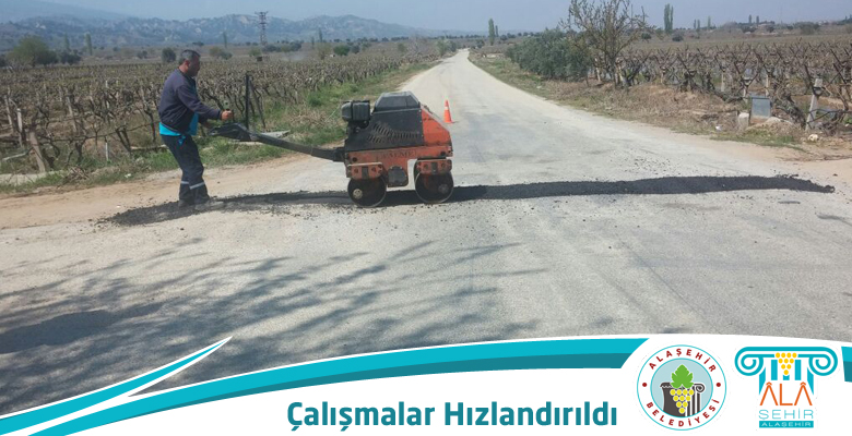 FEN İŞLERİ MÜDÜRLÜĞÜ ÇALIŞMALARINI  HIZLANDIRDI