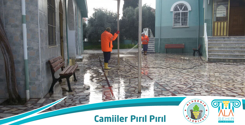 ALAŞEHİR’DE CAMİLER PIRIL PIRIL