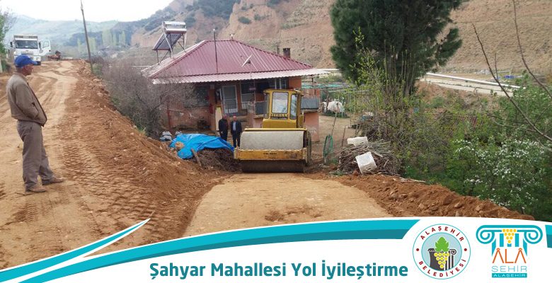 FEN İŞLERİ ŞAHYAR MAHALLESİNİN YOLLARINA NEŞTER VURDU