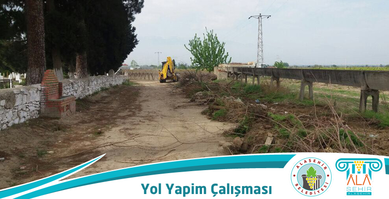YEŞİLYURT MAHALLESİNDE YOL ÇALIŞMASI